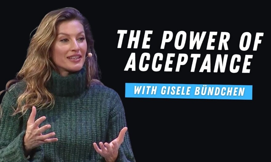 Gisele Bündchen on How to Accept Reality and Be Happy | with Anderson Cooper