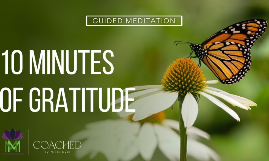 10 Minute Guided Meditation On Gratitude | Mindful Movement