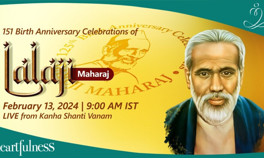151st Birth Anniversary Celebrations of Lalaji Maharaj | 13 Feb 2024 | 9 AM IST | Daaji | Kanha