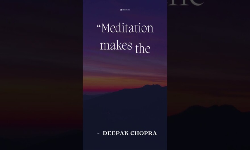 Join Deepak Chopra at wisdom2summit.com/wisdom2024