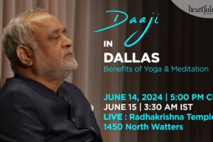 Live Meditation with Daaji | 14 June 2024 | 5 pm CDT | 3.30 am IST | Radhakrishna Temple | Dallas