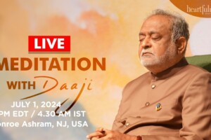 Live Meditation With Daaji | 1 July 2024 | 7 PM EDT | 4:30 AM IST | Monroe Ashram, NJ | Heartfulness